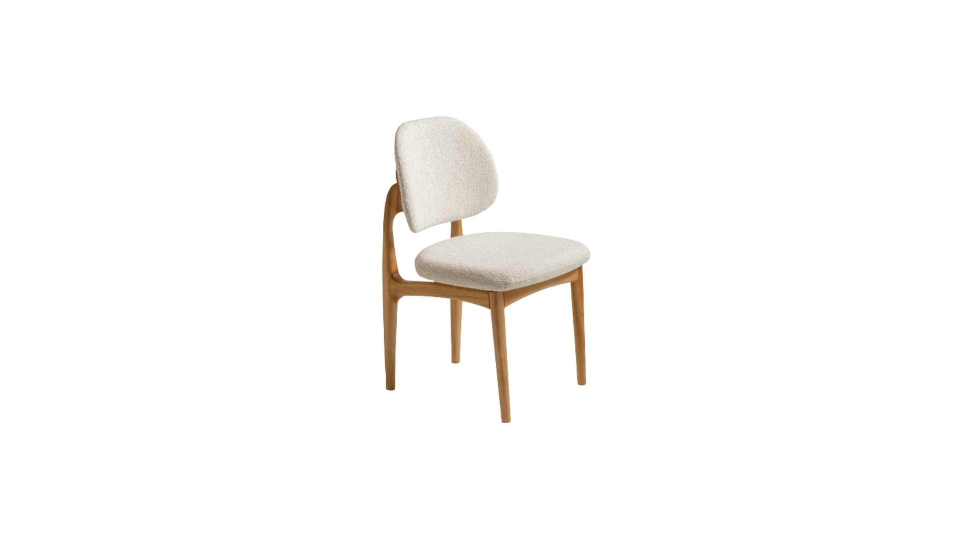 Cadeira Kinoko encosto estofado